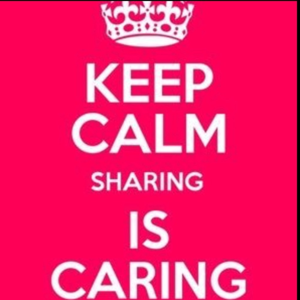 Sharing is caring